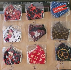 COPY - HANDMADE FASHION/DESIGNER FACE MASKS UNISEX